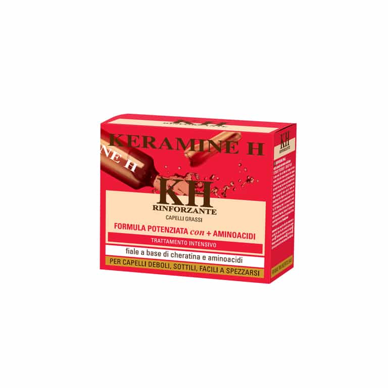 Keramine H - Fiala Rinforzante Rossa Confezione 10 fiale da 10ml