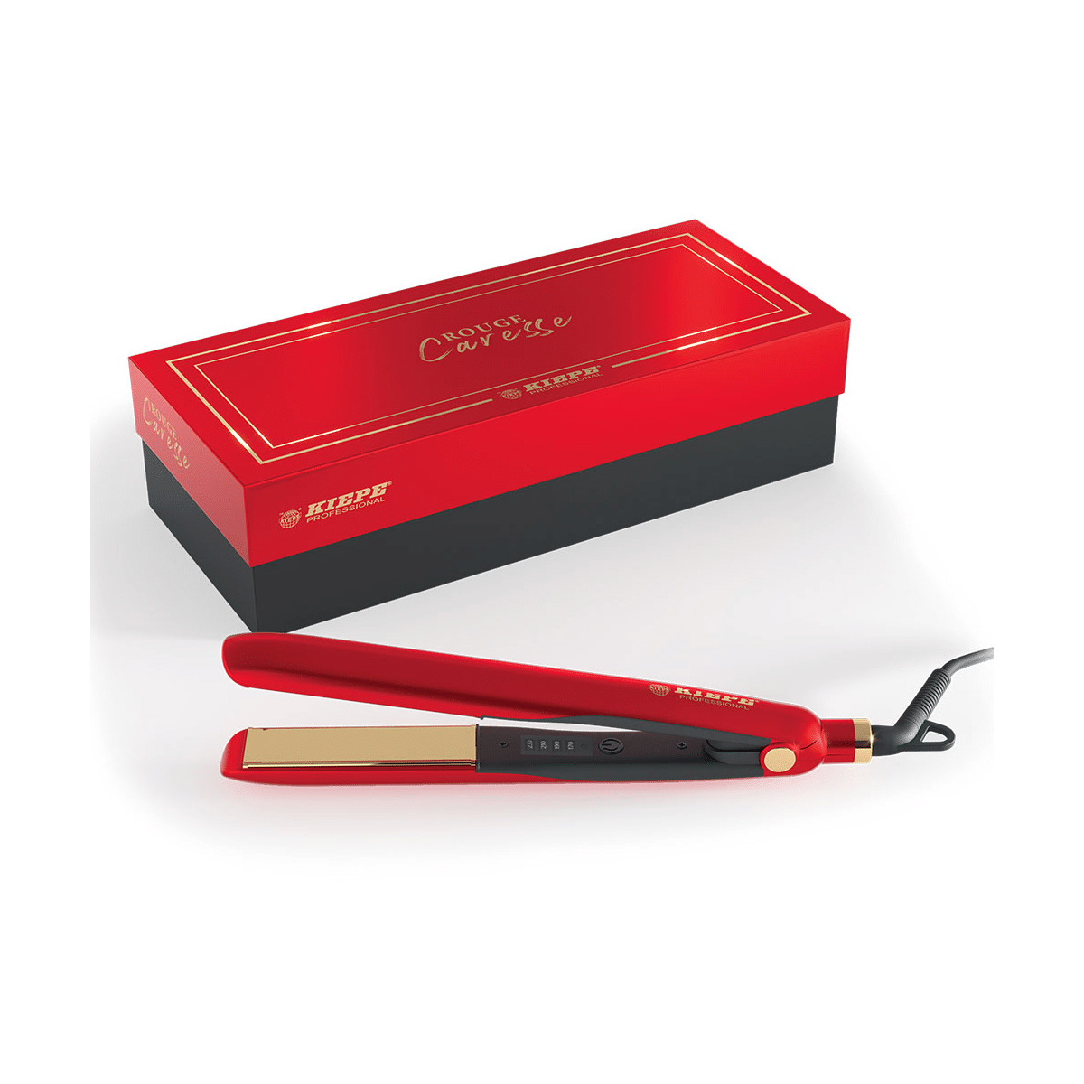 Kiepe - Piastra Rouge Caresse 230° Colore Rosso