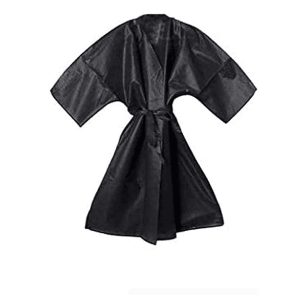 Kimono TNT Colore Nero Confezione 10 pezzi