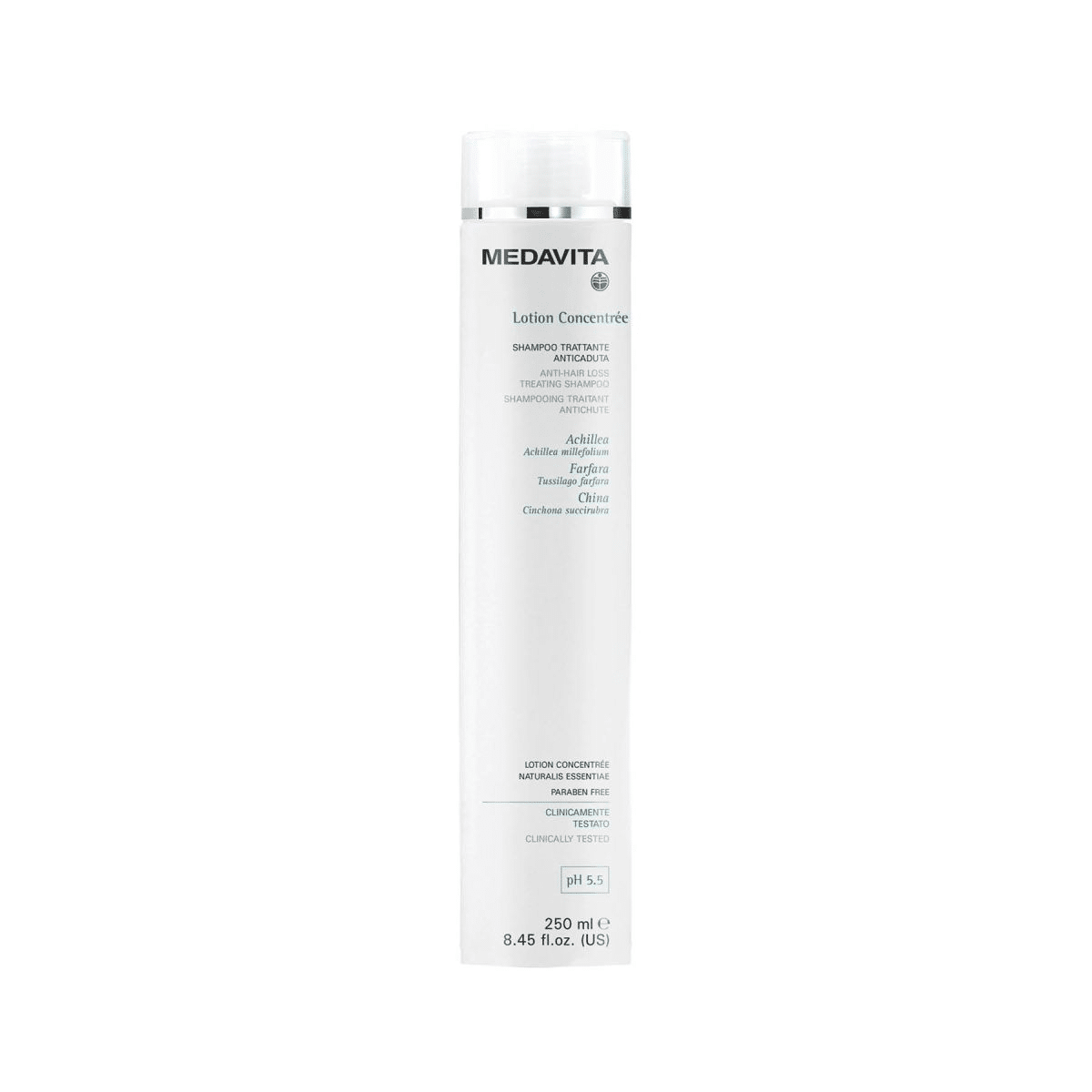 Medavita - Lotion Concentrée Shampoo Trattante Anticaduta 250ml