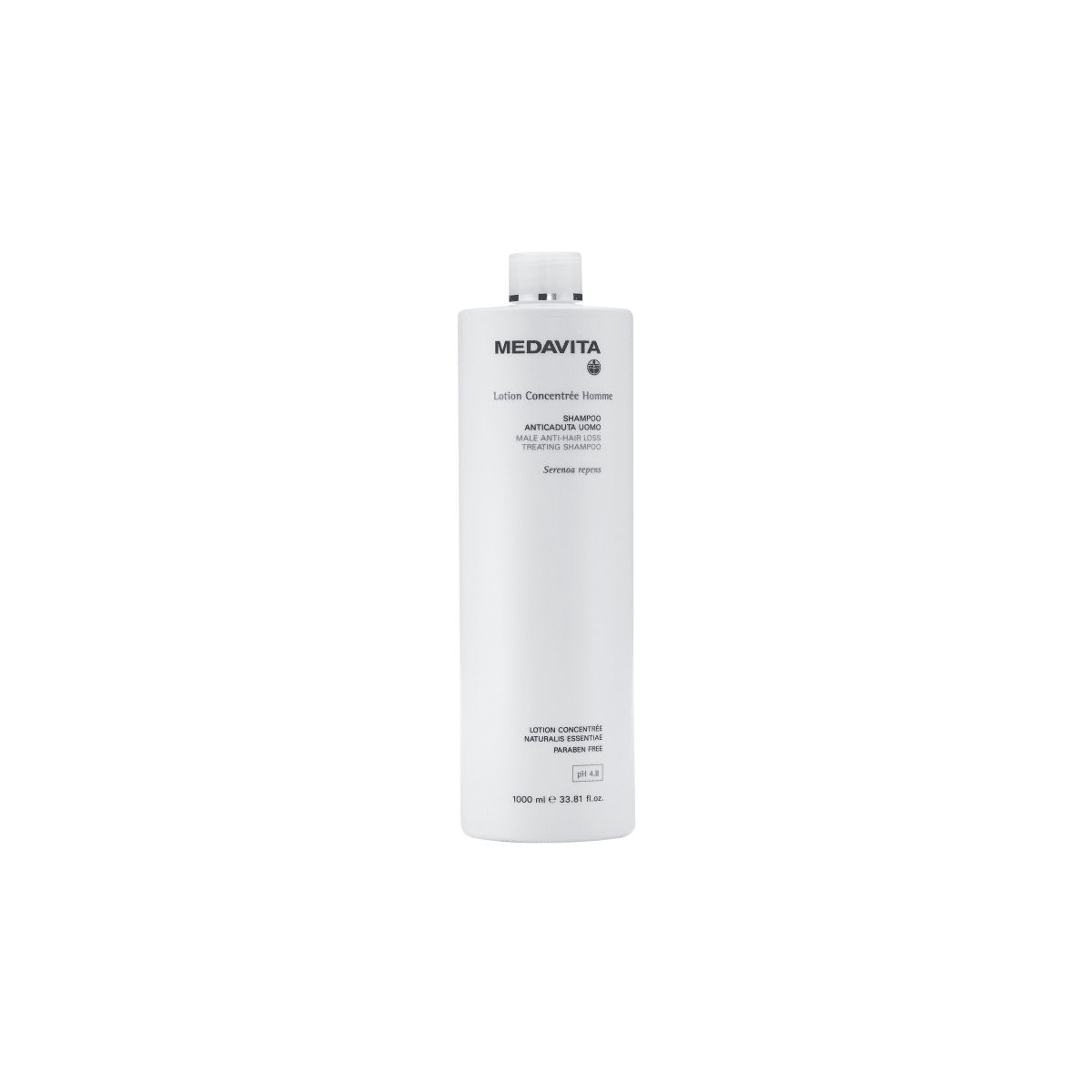 Medavita - Lotion Concentree Homme Shampoo Anticaduta 1000ml