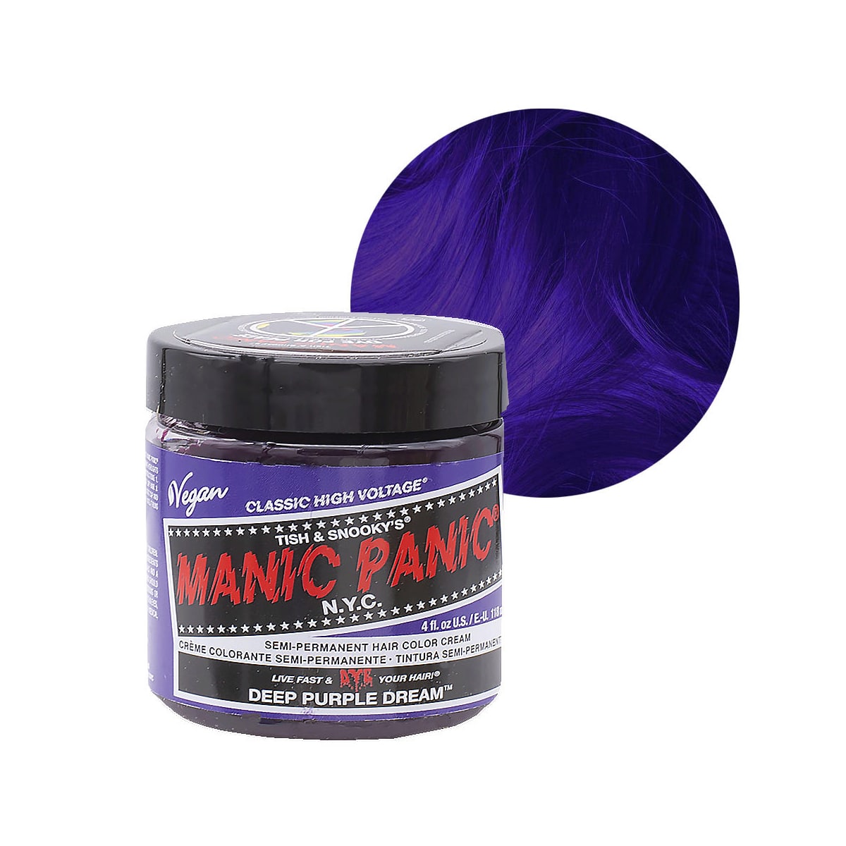 Manic Panic - Classic High Voltage Deep Purple Dream 118ml
