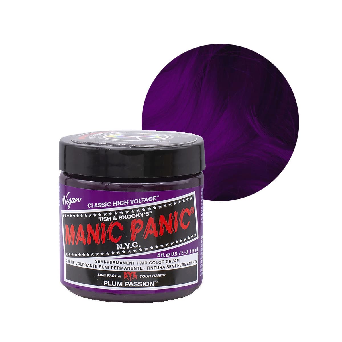 Manic Panic - Classic High Voltage Plum Passion 118ml