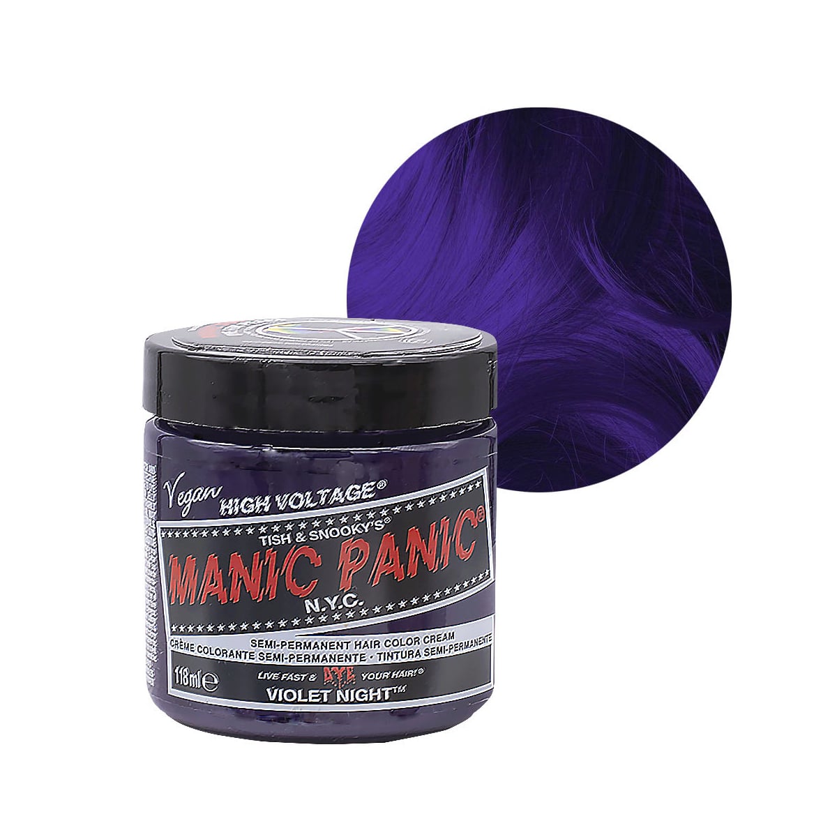 Manic Panic - Classic High Voltage Violet Night 118ml