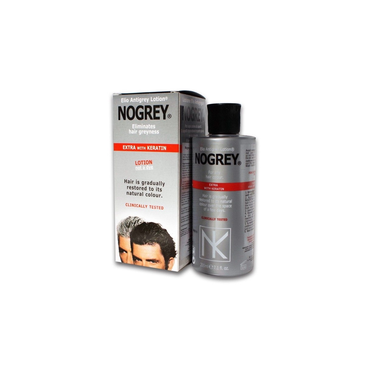 Nicky Chini - Nogrey Lozione Elio Antigrigio Extra con Keratina 200ml