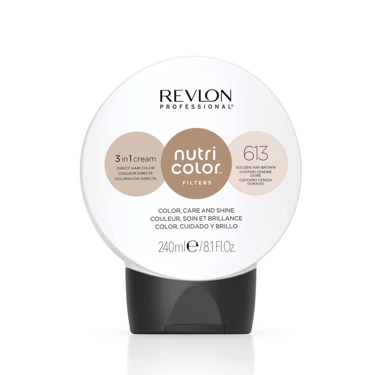 Revlon - Nutri Color 613 Golden Ash Brown 240ml