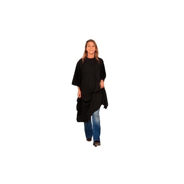 Sibel - Mantella da Taglio €conomyss 1 Colore Nera con Chiusura a Velcro