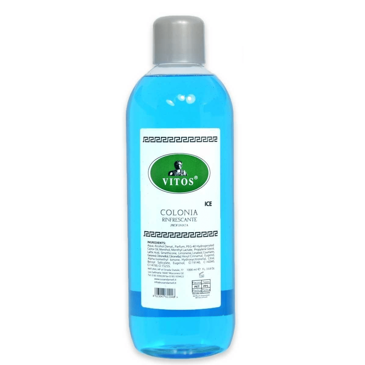 Vitos - Colonia Rinfrescante Mentolo 1000ml