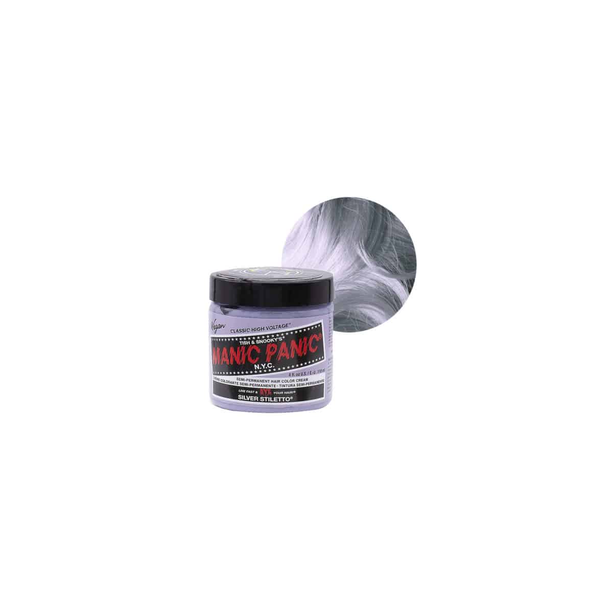 Manic Panic - Classic High Voltage Silver Stiletto 118ml
