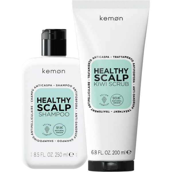 Kemon Hair Care Healty Scalp Shampoo 250ml + Kiwi Scrub 200ml