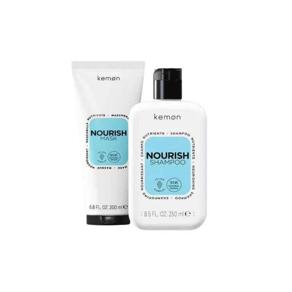 Kemon Hair Care Nourish Shampoo 250ml + Mask 200ml
