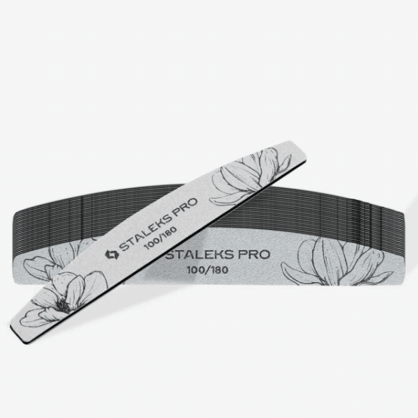Staleks Pro Lime Mezzaluna Grana 100/180 Conf. 25 pezzi