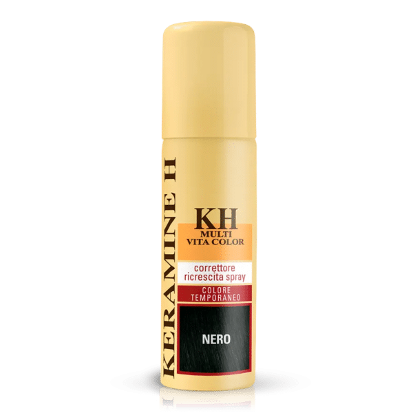 Keramine H Correttore di Ricrescita Spray Colore Nero 75ml
